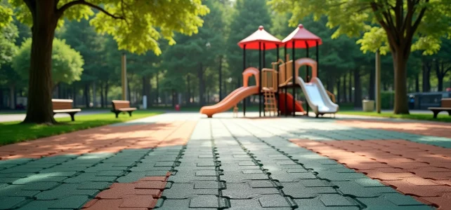 Pourquoi choisir des dalles amortissantes pour sécuriser les aires de jeux enfants ?